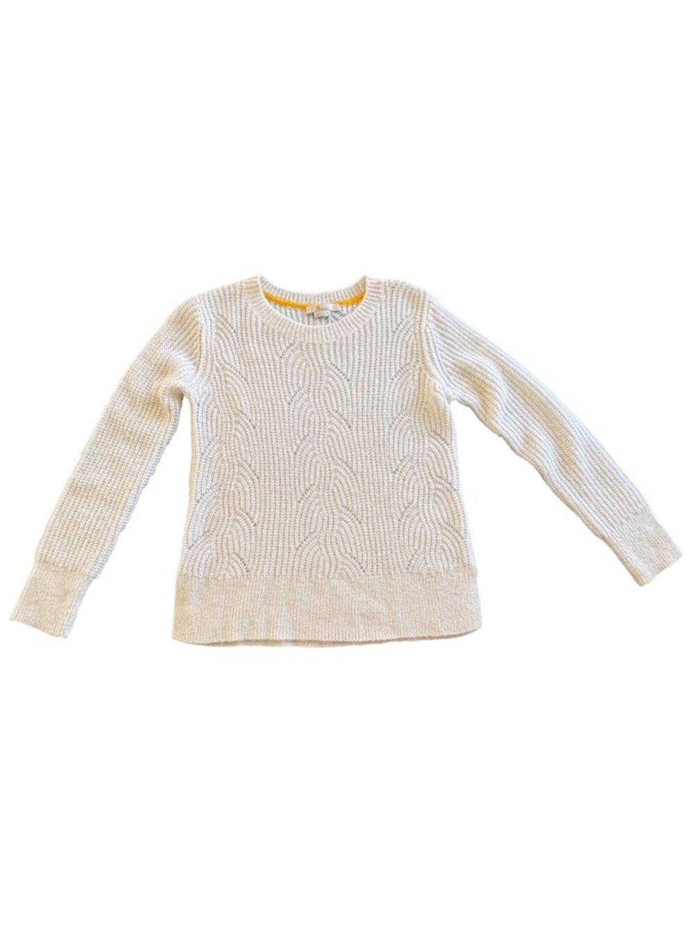 Boden Pointelle Hadley Wool Blend Sweater Size XS Runs Large